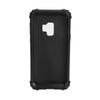 Coque de Téléphone Housse de Protection de Téléphone Silicone PC Absorption des Chocs Anti-Empreintes Digitales Tache Accessoire de Téléphone Minimaliste Noir Pour