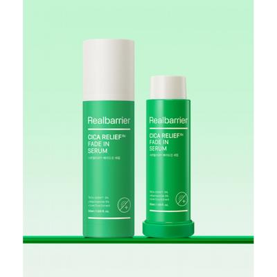 Real Barrier Cica Relief Rx Fade In Serum 50ml  maIn Item+refill 