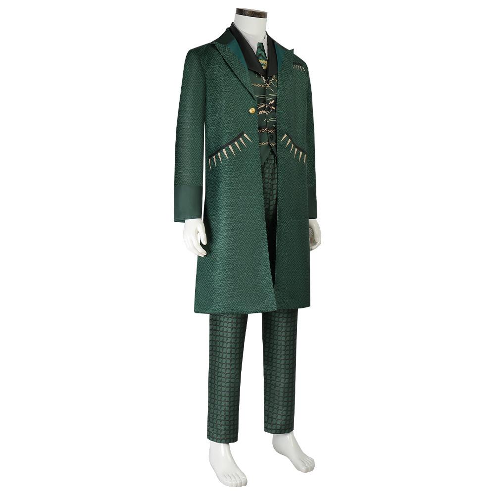 Wicked Oz Witch Cosplay Costume Green Suit Movie Wizard of Oz Halloween Stage Performance Outfit