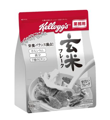 Kellogg hnědé rýžové vločky komerční sáčky 400g x 8 sáčků