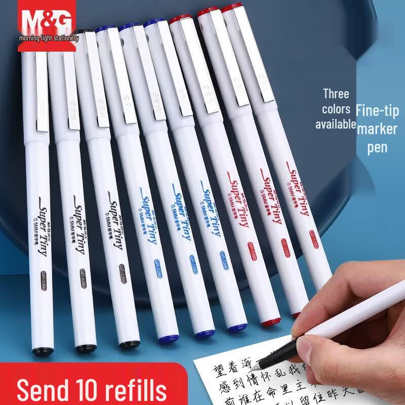 M&G Signature Gel Pen 0.5mm Black Ink