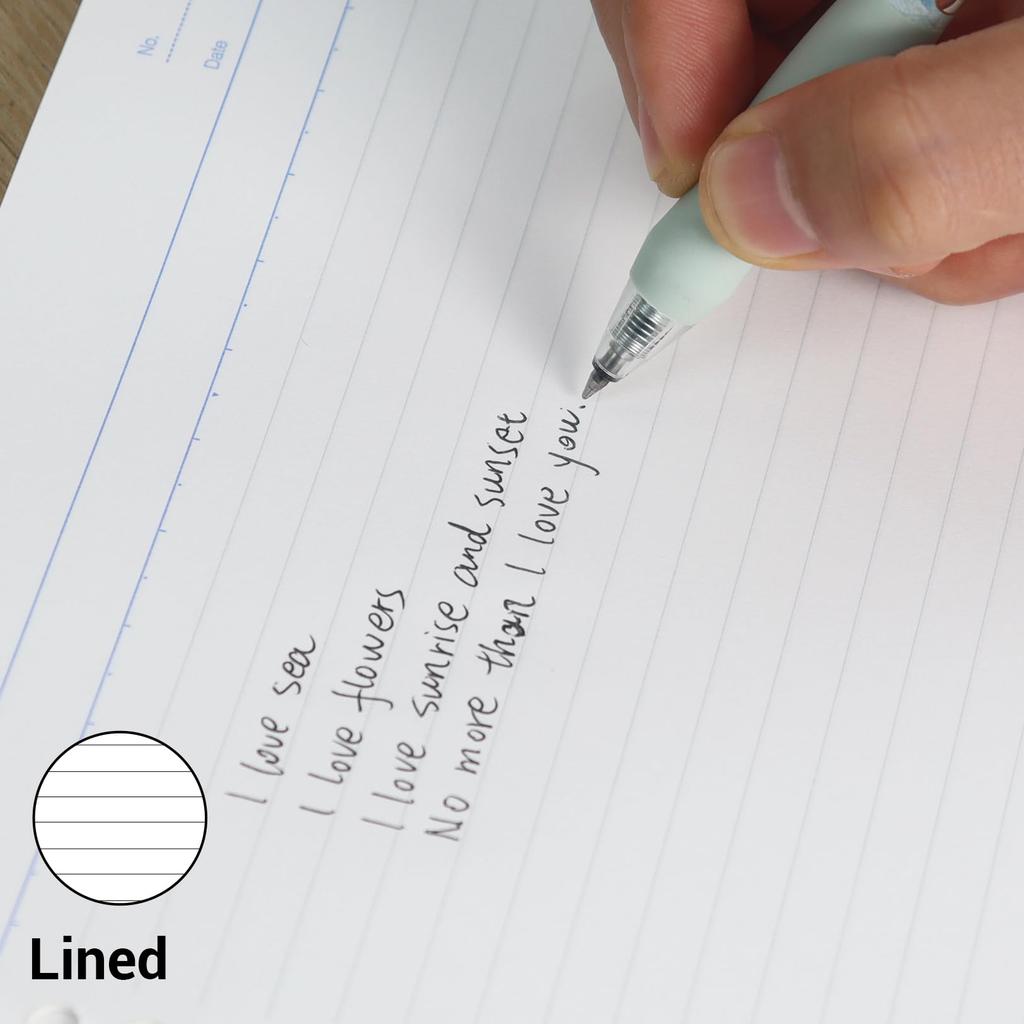 KOKUYO Campus Loose Leaf Paper A4 Ruled Smooth Writing 100 Sheets No-816AE