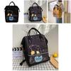 Pooh Bear Mommy Bag Printed Backpack For Mothers And Babies Large Capacity Travel Backpack