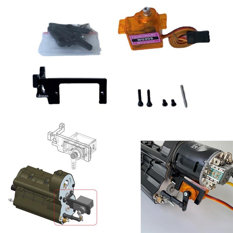 

Кронштейн рульового механізму перемикання передач з алюмінієвого сплаву для трактора 1/14 Tamiya Scania R620 R470 770 S 56368 Rc