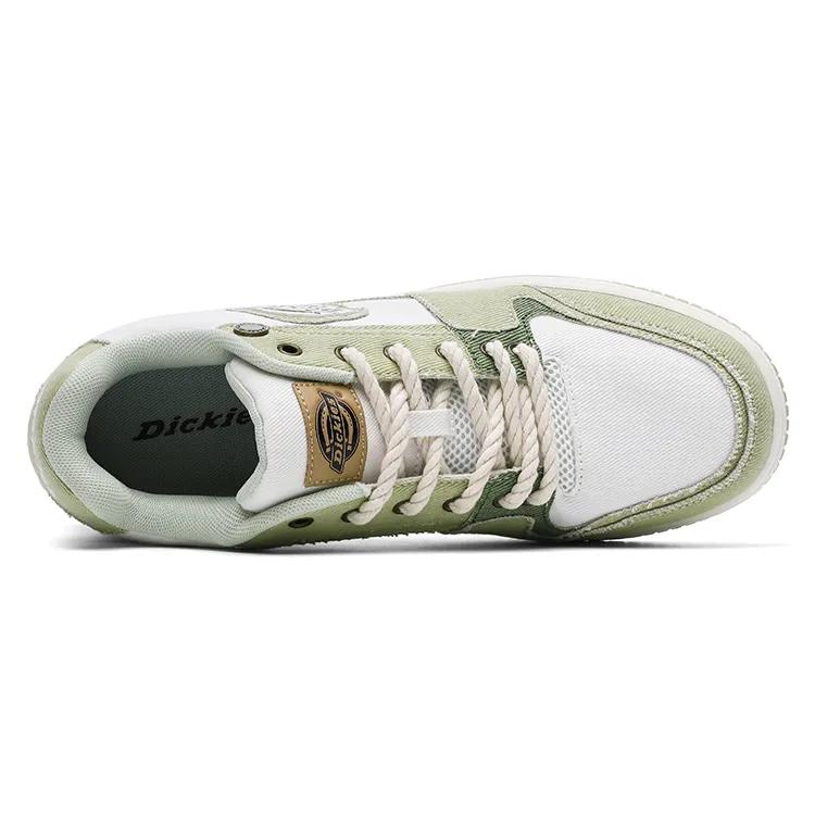 Dickies Fabric Lightweight Low top Skateboard Shoes Unisex Avocado Green (Unisex) Skate Shoes