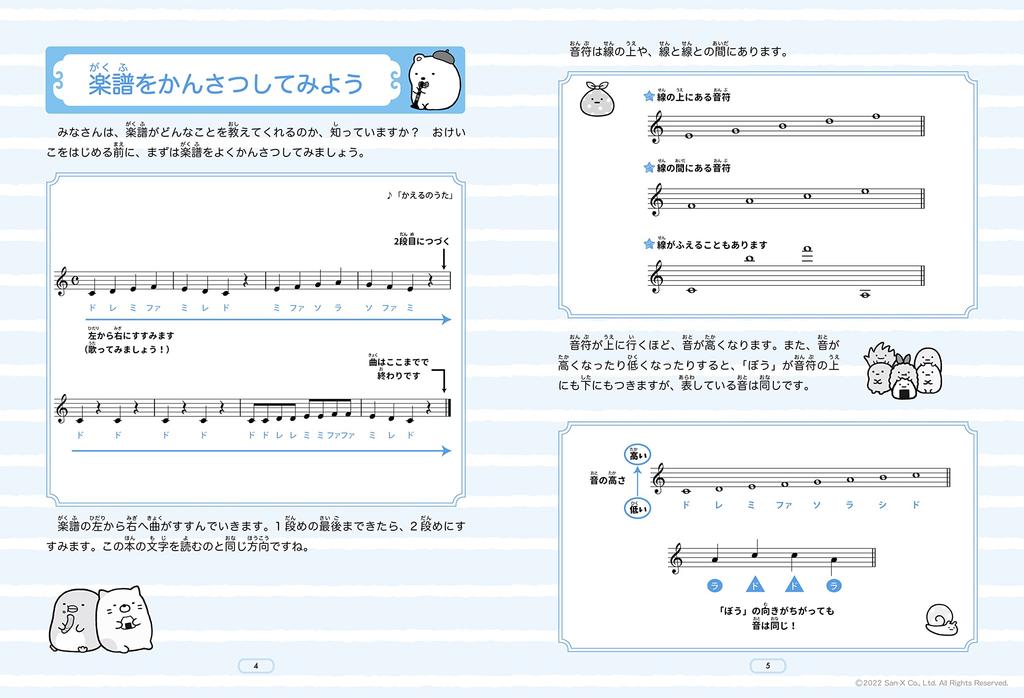 Sumikko Gurashi sheet music practice