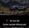 Multi-Functional Storage Mat for 26 Tank 400 Models - Upper Console Panel Accessory