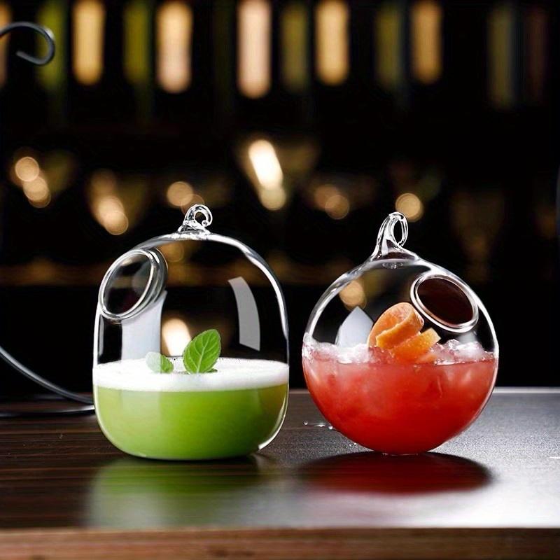 Creative Cocktail Glass-11.8 Oz Clear Wine Glass Suitable Bars Pubs Clubs Restaurants Home Summer Drinks Parties