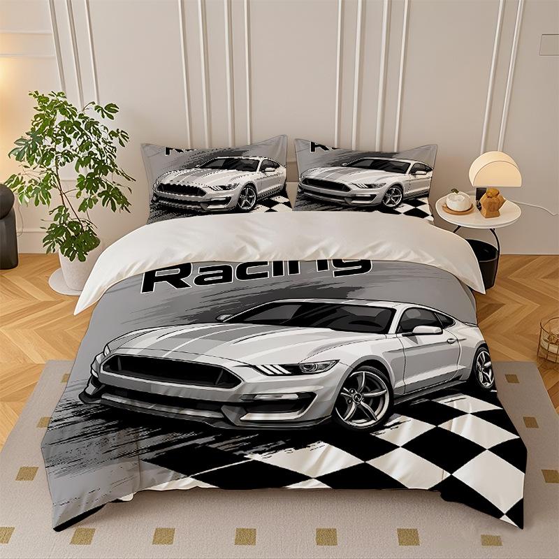 

Quilt Cover Three-Piece Quilt Cover Set 140cm * 200cm - cover + and 1 piece