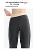 Women's High-Waist Fleece-Lined Yoga Pants: Loose Straight-Leg, Slimming, Ideal for Running, Training, and Autumn/Winter Warmth.