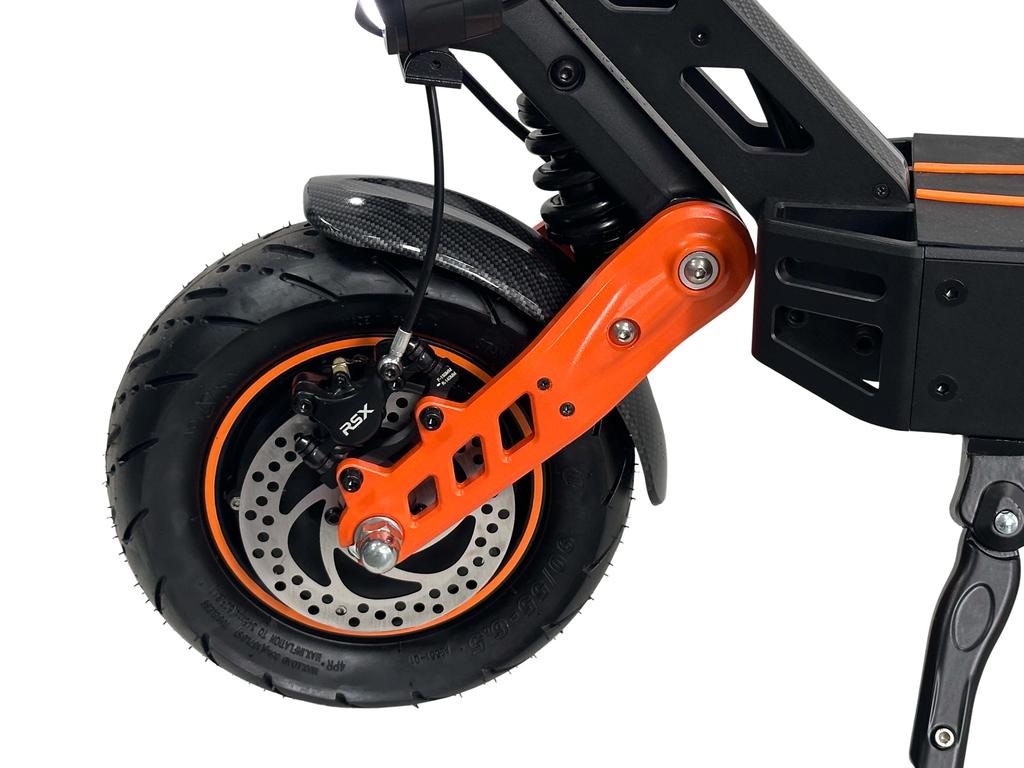 Elektrická koloběžka 2000W Dvojitý motor 52V20Ah 68km/h Terénní E koloběžka Hydraulické brzdy 30° Stoupání dvojité escooters