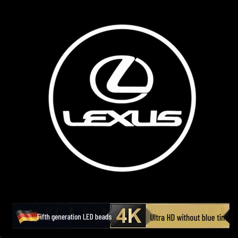 Compatible Lexus Door Welcome Lights for ES200 RX300 ES300: HUXISLS Projection Retrofit