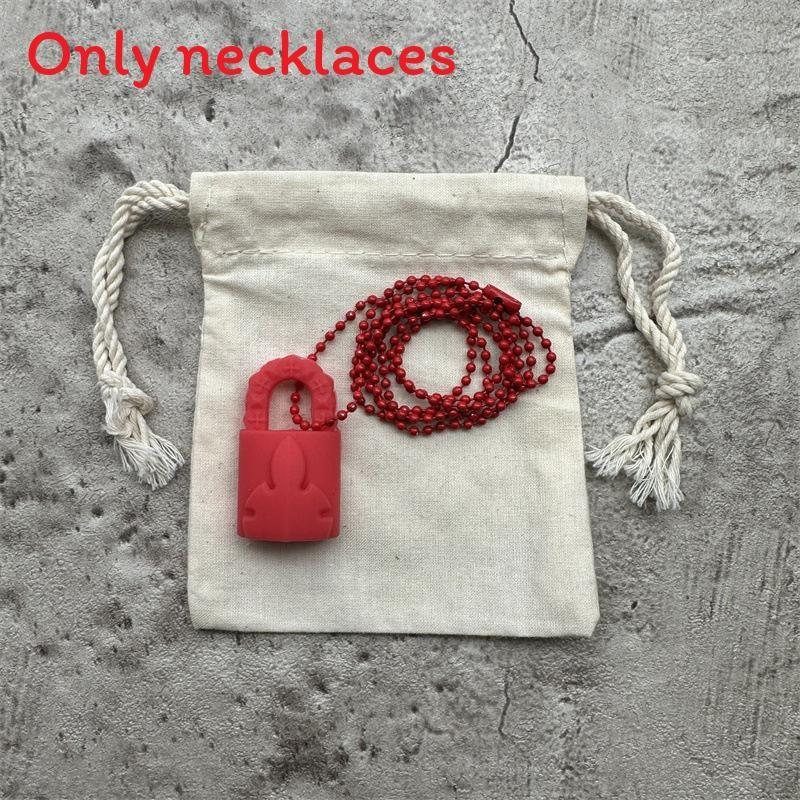 Cross Silicone Gothic Sword Colorful Necklace For Trendy Daily Wear Casual