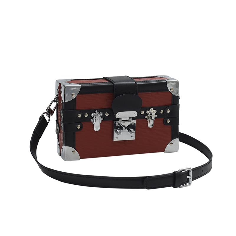 Trendy Box Messenger Bag: Stylish High-End Design for Men & Women