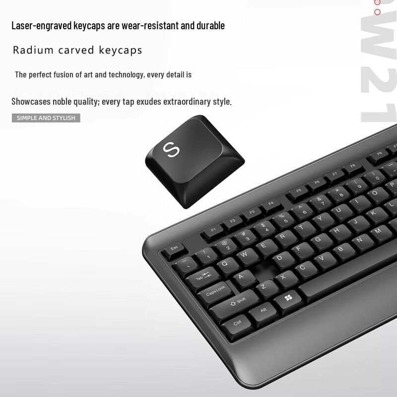 Lenovo PW21 Wired Ergonomic Keyboard and Mouse Set