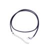 20pcs/lot 1.5 2 Mm Round Waxed Cord Necklace With Lobster Clasps Beading Wax Rope String For Necklace Findings Jewelry Making