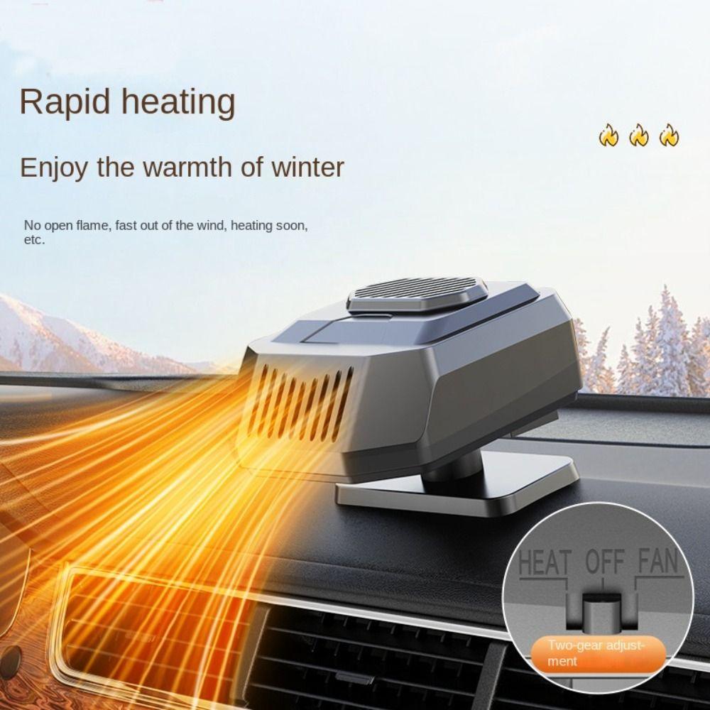 Convenient Electric Heating Fan 12V 150W Demister High Quality Anti-Fog Heater