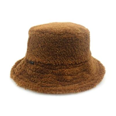 Dontforgetme DFM BROWN FLEECE REVERSIBLE-BUCKET
