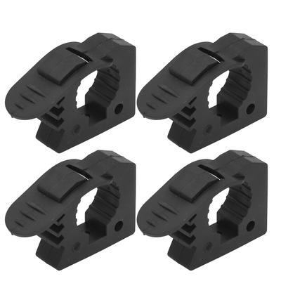 4 Pcs Roof Rack Shovel Mount 30?40mm Clamping 11kg Load Capacity Heavy Duty Rubber Clamp Mount