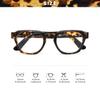 Bold-Design Thick-Framed Oval Lightweight Reading Glasses Flexible Spring Hinge Anti-Slip Temples Comfort In Vogue