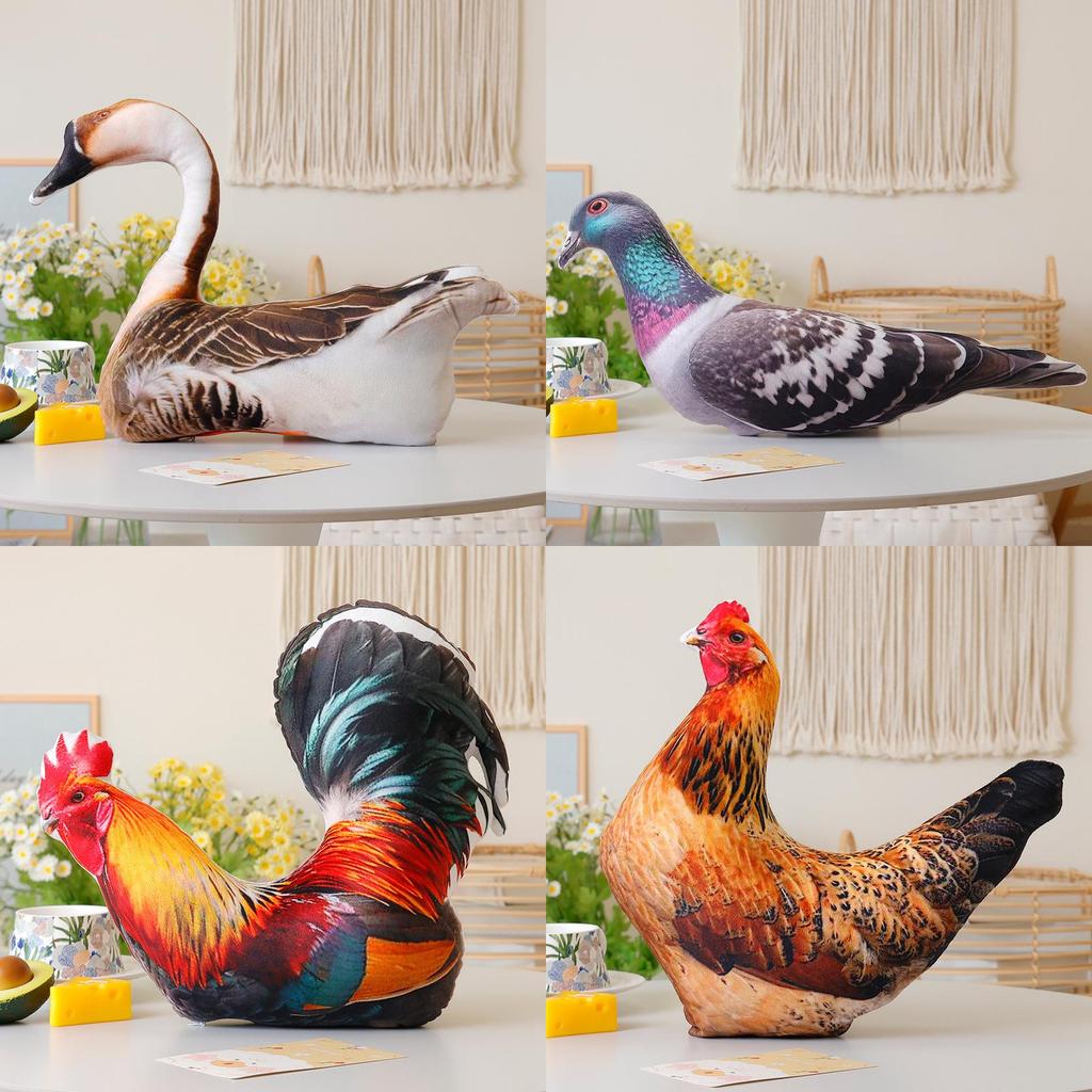 Adorable Plush Animal Cushion With Realistic Features Perfect For Kids And Collectors