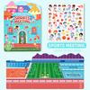 Reusable New Sticker Book For Kids - Cartoon Animal Vehicle Themed Busy Toy Gift For Boys  Girls Educational Fun