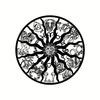 Metal Wall Art Zodiac Sun Sign 1pc, Astrology Celestial Home Decor, Iron Ramadan Ornament