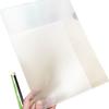 Customizable A4/A5 L-Shaped Transparent Folder with PP Two-Page Insert Cover