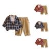 Kids Casual Long-Sleeve Set, Comfortable Daily Wear Outfits