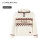 Teenie Weenie Kids Unisex Fair Isle Jacquard Pullover