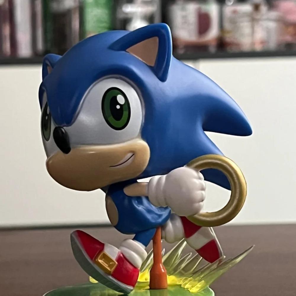 11CM Anime PVC Best Selling Sonic Character Toy Hedgehog Shadow Tail Action Doll Model Kids Animal Toy Birthday Gifts