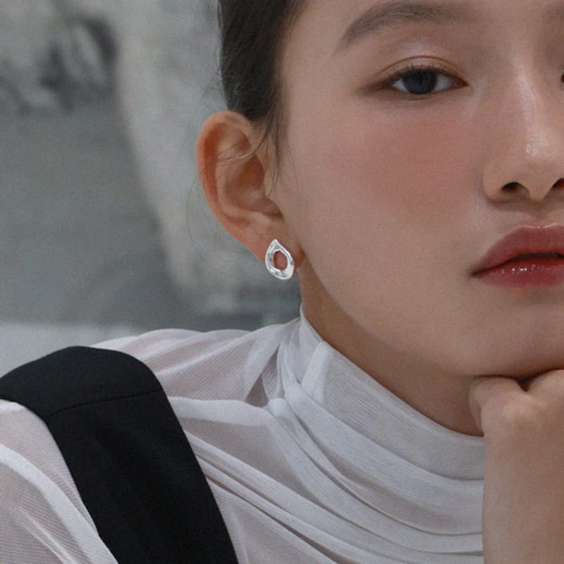 

REINDEER GROTTO EARRING 05 SILVER