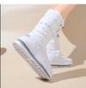 Waterproof Non-slip Thick Plush Warm Mid-calf Boots for Women Winter Shoes Women Winter Boots Platform Snow Boots