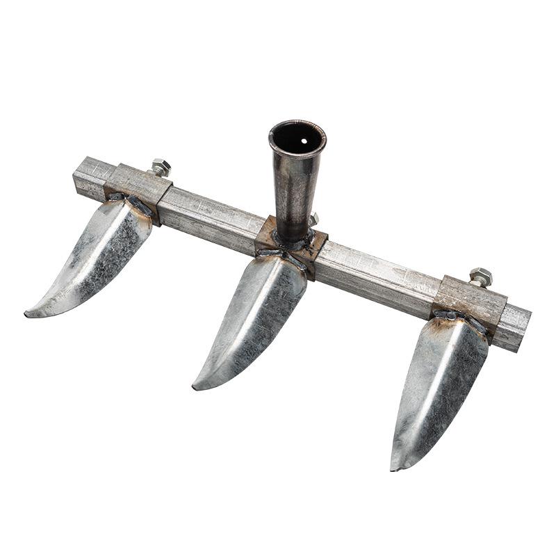 Garlic Ditch Digger: Specialized Tool for Planting and Sowing with Pull Hook and Rake Hoe