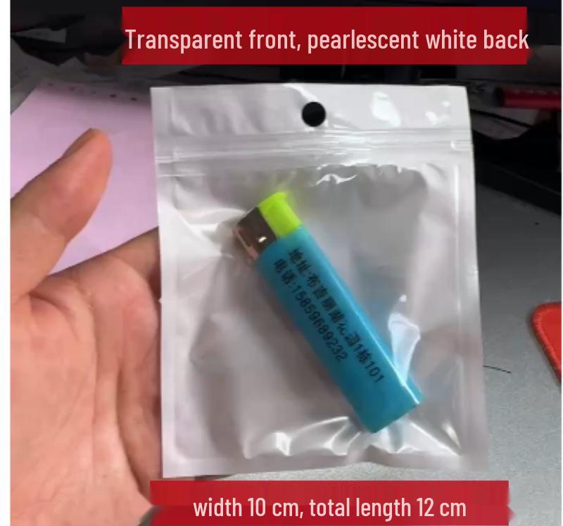 Little Rabbit & Bear Cartoon Cookie Zipper Bags - Self-Sealing, 50-Pack