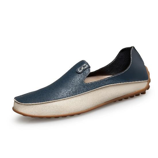 Sommer Männer Casual Wohnungen Fashion Echtes Leder Weiche Mokassins Marke Loafers Hohe Qualität Atmungsaktive Männer Kleid Schuhe Größe 36-47