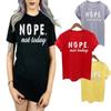 Not Nope Today Women Tshirt Tee Short Sleeve Round Neck Casual Loose Lady Tops