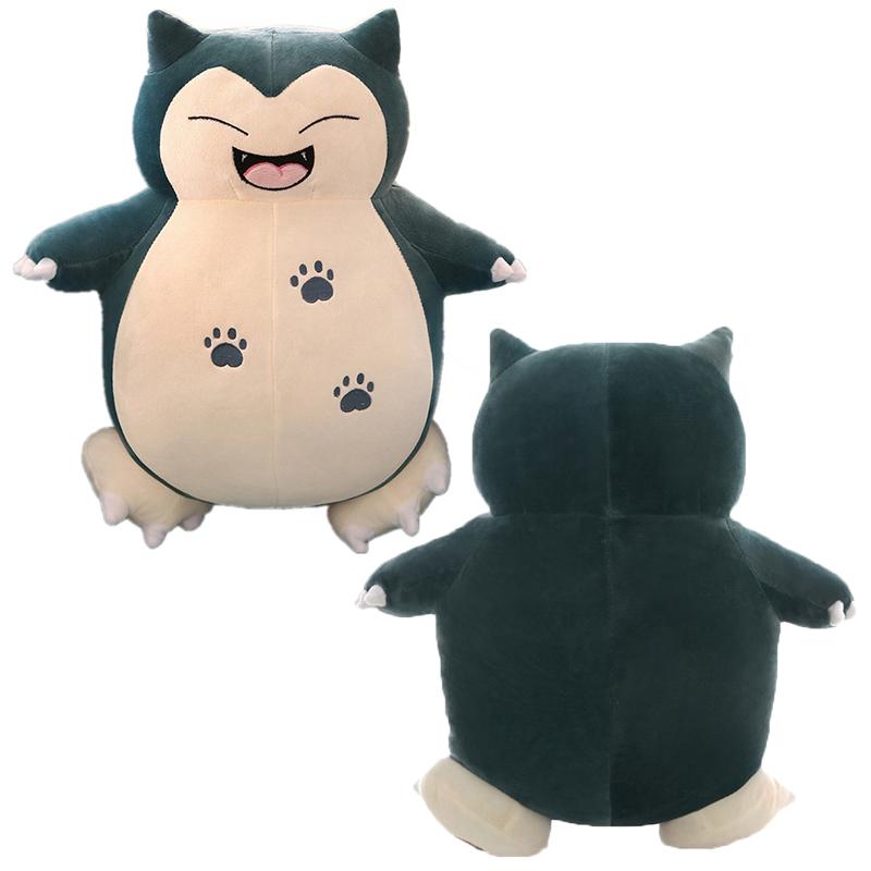Smiley Plush Snorlax Stuffed Animal Doll Figure 12 Kid Baby Toy Gift