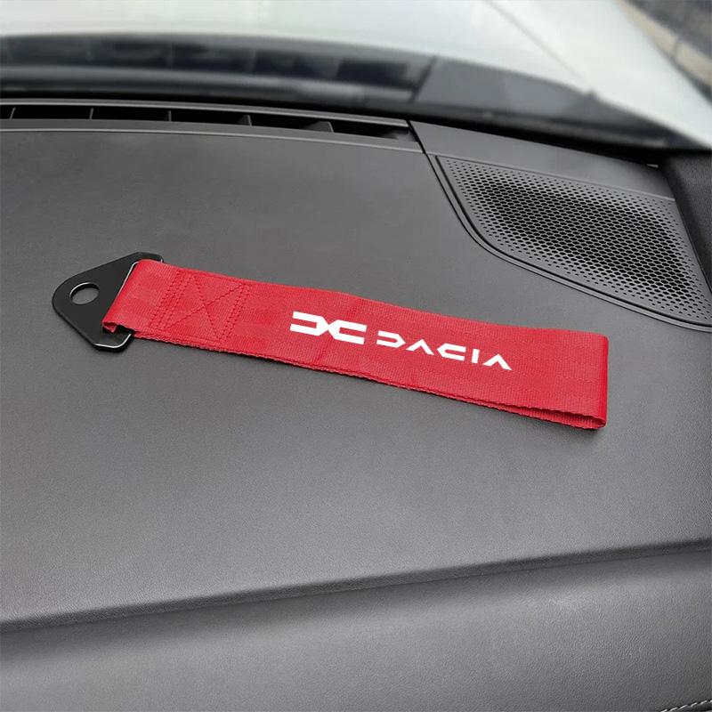 BGV1 High-Strength Nylon Car Tow Strap Towing Bars Trailer Ropes Hook For Dacia Duster Stepway Dokker Logan Sandero MCV Jogger Spring
