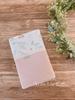 Blanket / waffle blanket 75x100 Summer Eucaliptus powder pink
