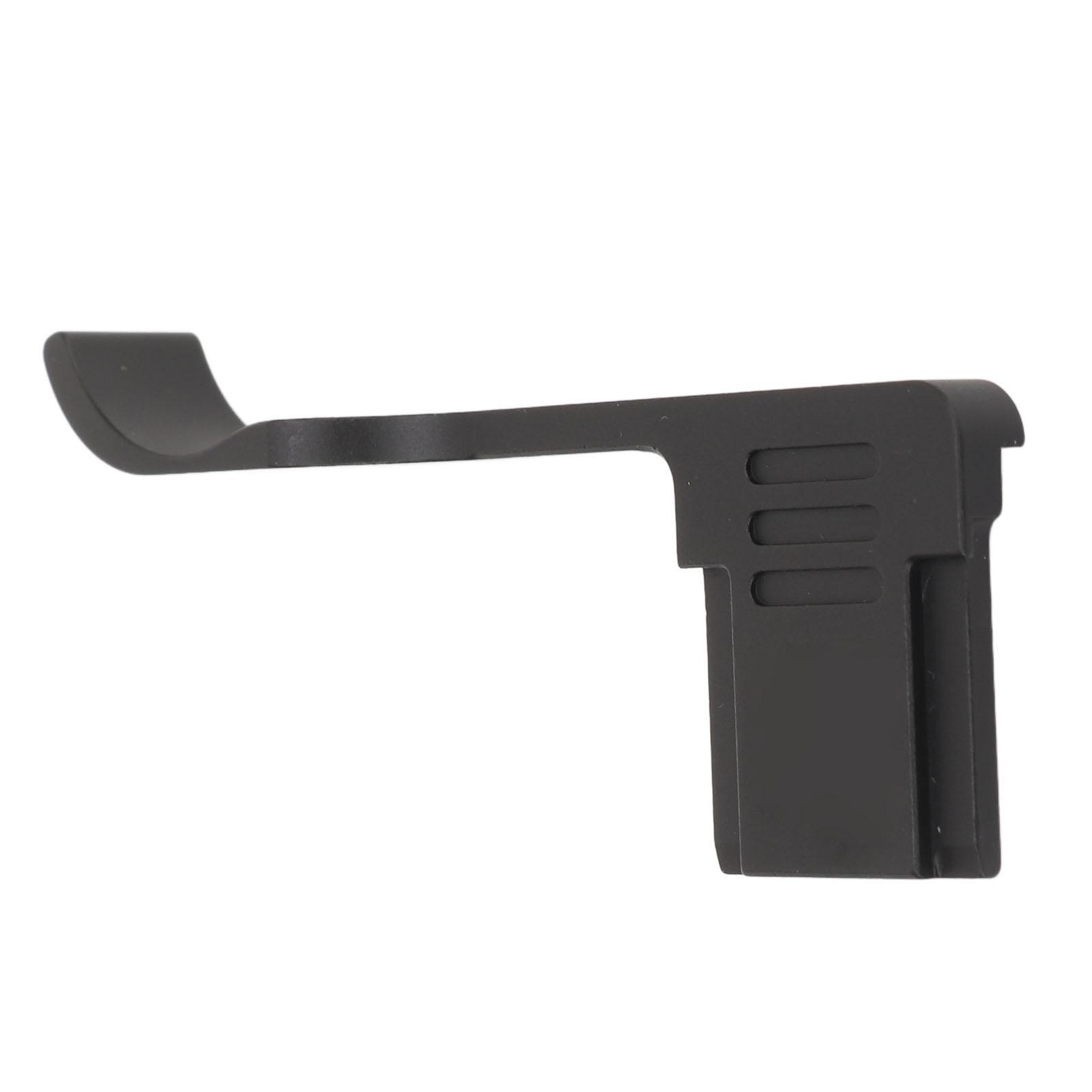 

Camera Thumbs Up Grip with Hot Shoe Interface Black Aluminum Alloy Anodized Camera Thumb Grip