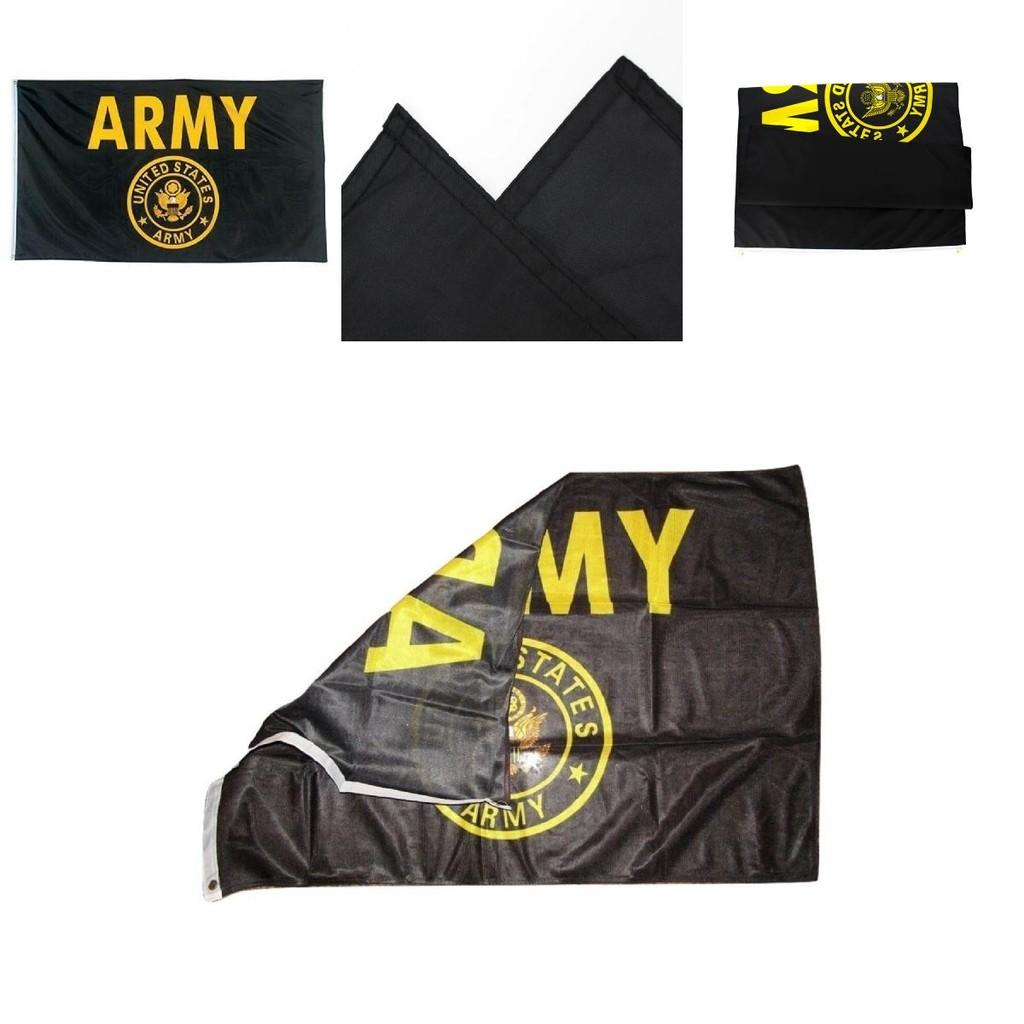 Flagge mit Musterdruck der United States Army aus Polyesterstoff mit Siebdruck für Patriotische Dekoration