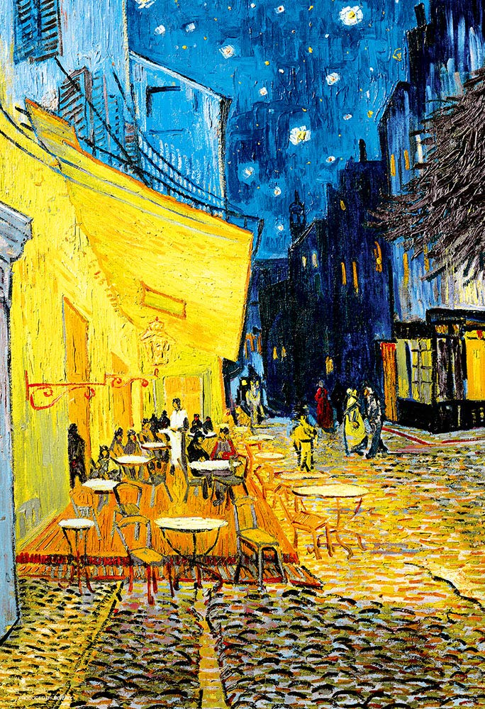 

в пазле Beverly 1000 Micro Piece Night Cafe Terrace x Желтый [Сделано в Японии] (26 38см) М81-619 жёлтый