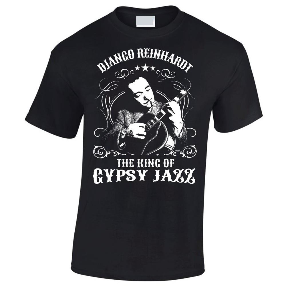 

Django Reinhardt Inspired T-Shirt Jazz Gypsy Guitar Legend King Unisex T-Shirt L