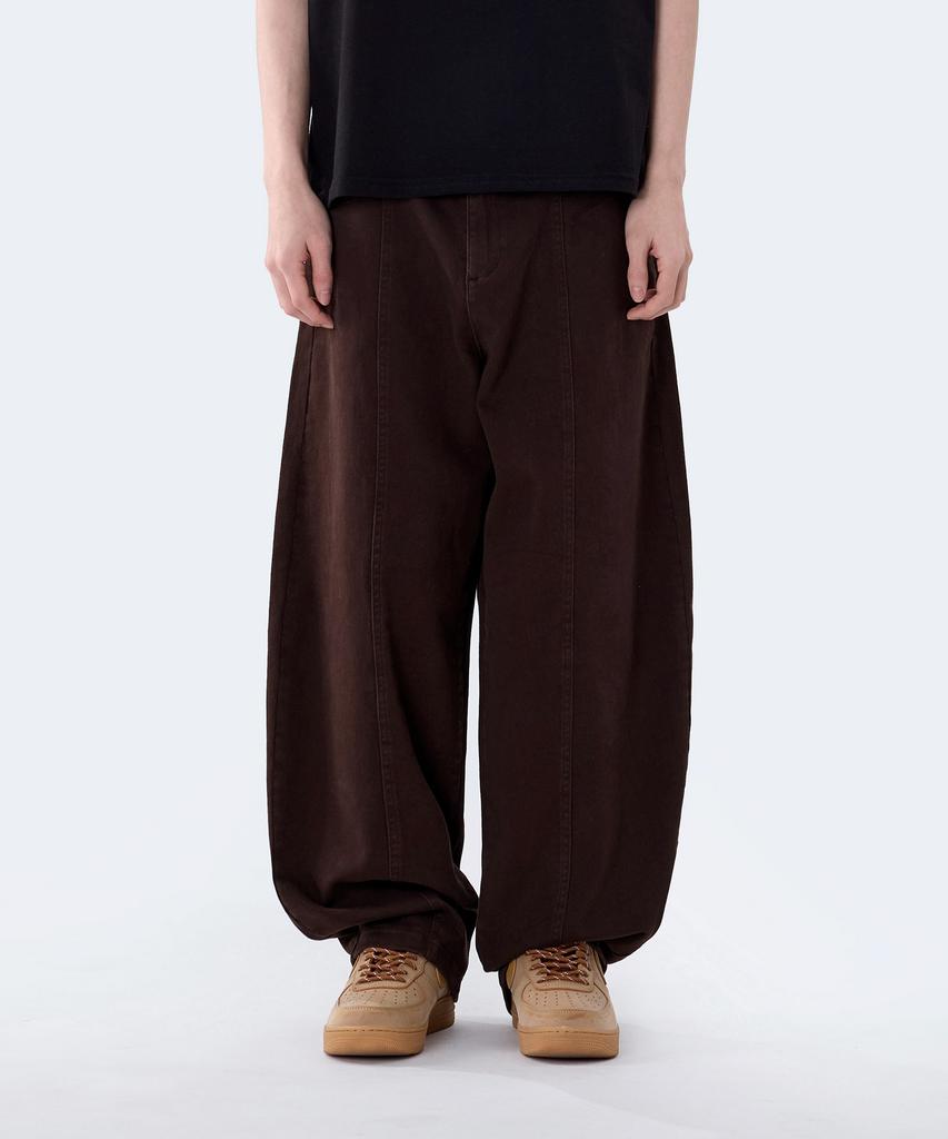 Yosemiti Curved Balloon Cotton Pants Ylp-6Y04
