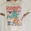 Vintage Rudolph Shirt | Christmas Shirt | Retro Christmas | Vintage Christmas | Rudolph The Red Nose Reindeer Shirt | Rudolph Tee
