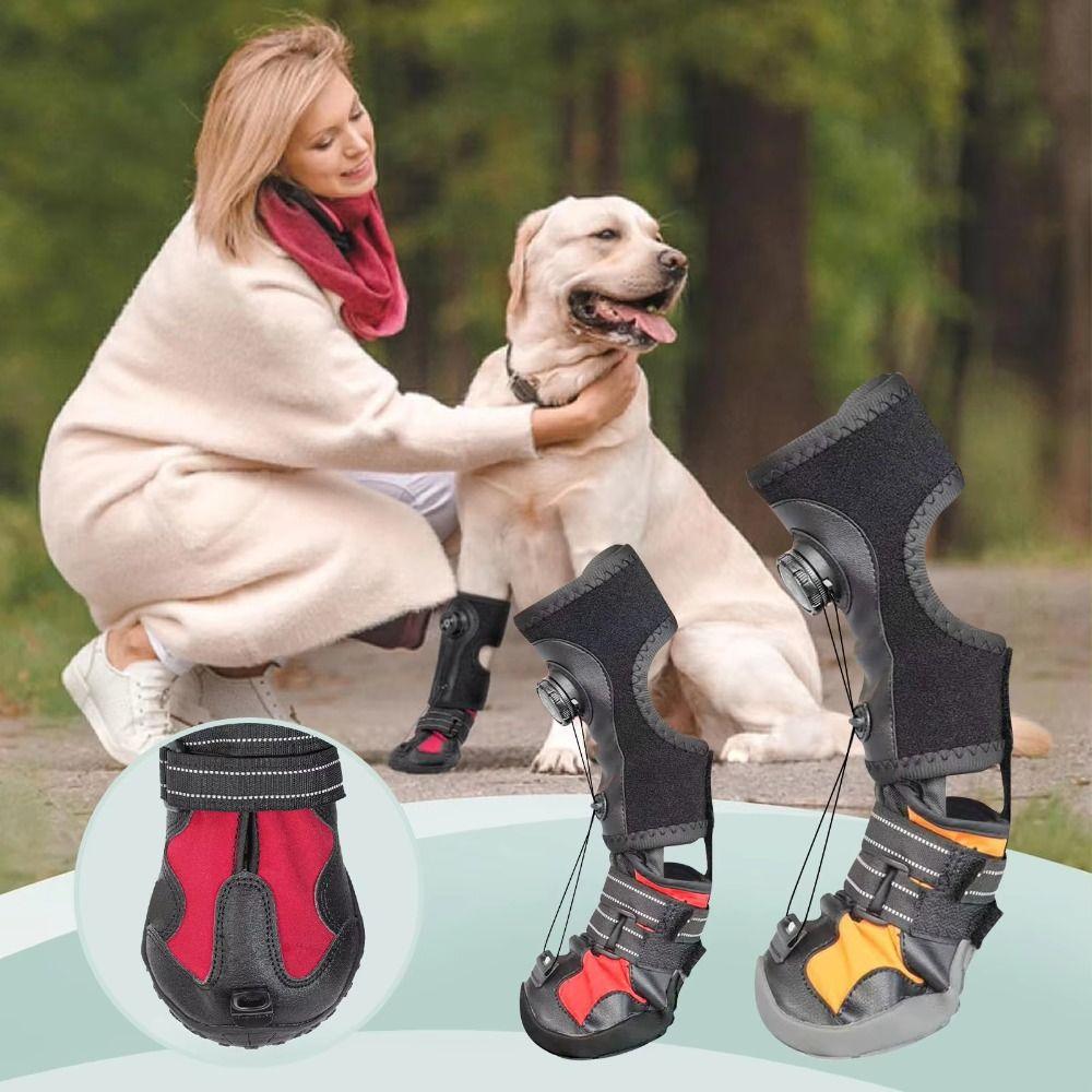 Anti Drop Paw Protectors Wear-Resistant Drops Foot Brace No Knuckling Pet Boot Indoor Use