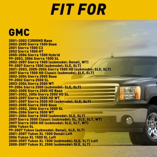 Power Seat Control Switch Front LH Or RH Fits For Silverado 1500 2500 12450256 V