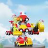 Non-Toxic 35/40/42Pcs Large Particle Building Blocks Car Engineering Traffic Vehicle Excavator Assemble Education Children Toy Diy Bricks