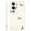 Coque de téléphone élégante Marguerite Pour VIVO V50 V40 V30 V29 V29E V27 V27E V25 V25E V23 V23E V21 V20 Y20 Y12 Y21 Y22 Y50 Y35 Pro 4G 5G